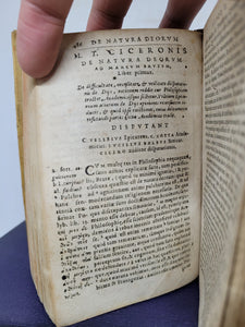 M. Tulli Ciceronis Opera Philosophica, in duas partes divisa, 1609. Tomus septimus