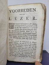 Load image into Gallery viewer, Christelyke Bedenkingen en Voorbeeldlyke Zedelessen, 1764