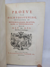 Load image into Gallery viewer, Proeve van dichtoeffening, 1731