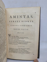 Load image into Gallery viewer, Amintas. Herderspel van Torquatus Tasso, 1715