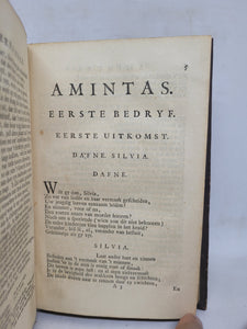 Amintas. Herderspel van Torquatus Tasso, 1715