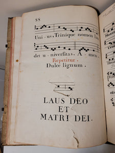 Invitatoriale, cum appendice pro feria IV cinerum, die jovis sancto, et parasceves, 1745