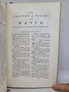 The Book of Common Prayer; together with the Psalter, or Psalms of David; Bound with; The Whole Book of Psalms, Collected Into English Metre; Bound with; A New Version of the Psalms of David, 1791/1793/1794