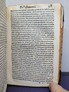 Thobiae Nonii Iuriscons. Perusini Interpretationes in nonnullos Institutionum titulos : primis annis in Gymnasio Perusino explicatae, 1579