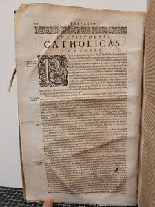Commentariorum in omnes canonicas Apostolorum Epistolas. Tomus Tertius and Secundus, 1631
