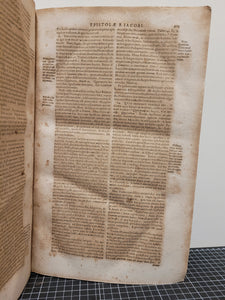 Commentariorum in omnes canonicas Apostolorum Epistolas. Tomus Tertius and Secundus, 1631