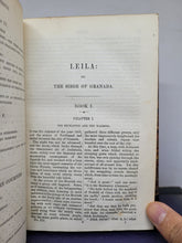 Load image into Gallery viewer, Leila; Or, The Siege Of Granada. And Caldron, The Courtier, 1853