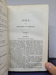 Leila; Or, The Siege Of Granada. And Caldron, The Courtier, 1853