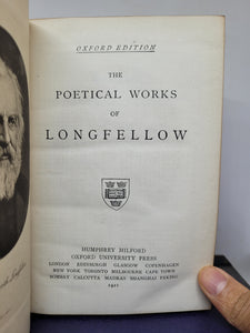 The Poetical Works of Longfellow, 1921