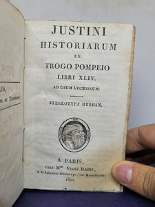 Justini Historiarum ex Trogo Pompeio libri XLIV, 1822