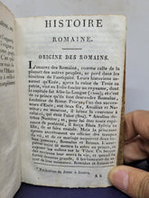 Load image into Gallery viewer, Histoire Romaine, Depuis la Fondation de Rome, 1827