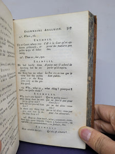 Vraie Methode Pour Apprendre Facilement a Parler, a Lire et a Ecrire l'anglois ou Grammaire Generale de la Langue Angloise, 1775