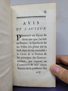 Remarques sur les avantages et les desavantages de la France et de la Grande-Bretagne, 1754