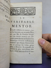 Load image into Gallery viewer, Le Veritable Mentor, Ou l&#39;education de la Noblesse, 1761
