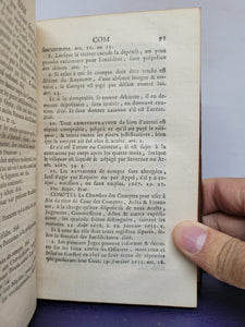 Precis des Ordonnances, Edits, Declarations, Lettres-Patento, status et Reglemens, dont les dispositions sont le plus souvent en usage dans le ressort du Parlement en Provence, 1766