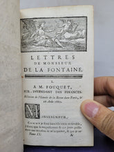 Load image into Gallery viewer, Oeuvres Diverses De M. De La Fontaine. Tome Second, 1750