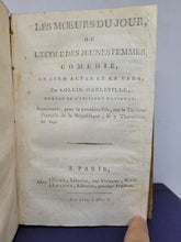Load image into Gallery viewer, Sammelband of French Plays. Le Mariage Interrompu; Bound With; Les Moeurs du Jour, Ou L’Ecole Des Jeunes Femmes; Bound With; Orphanis, 1769/1800/1773