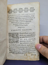 Load image into Gallery viewer, Iacobi Salteur, in supremo Sabaudiae Senatu (dum esset) Senatoris clarissimi Reliquie̜, 1637