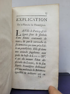 L'Ombre du Grand Colbert, le Louvre, & la Ville de Paris, dialogue, 1752