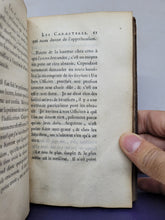 Load image into Gallery viewer, Les Caracteres, 1750