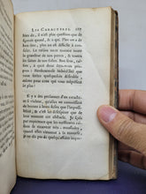Load image into Gallery viewer, Les Caracteres, 1750