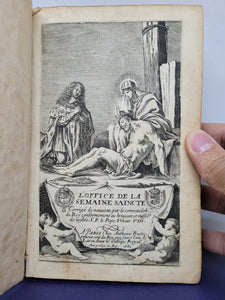 L'Office de la Semaine Saincte, 1661