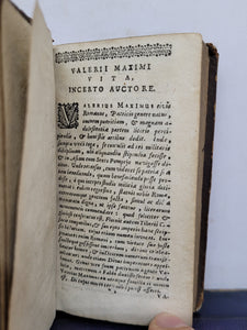 Valerii Maximi Dictorum Factorumque Memorabilium Libri IX, 1690
