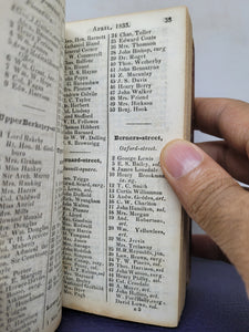 Boyle's Fashionable Court and Country Guide, and Town Visiting Directory, Corrected for April, 1833