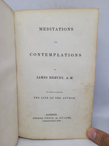 Meditations and Contemplations, 19th Century