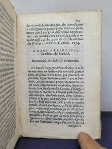 De Le Lettere Facete Et Piacevoli Di Diversi Grandi Huomini, & Chiari Ingegni, 1565