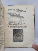 Load image into Gallery viewer, Terentianus de litteris syllabis et metris Horatii, 1503