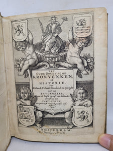 Het Oude Goutsche Chronycxken van Hollandt, Zeelandt, Vrieslandt en Utrecht, 1663