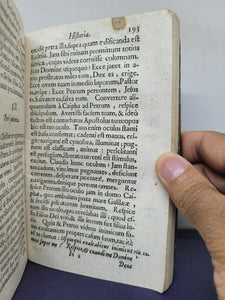 Immortalis Dei In Corpore Mortali Patientis Historia, 1746(?). Brocade Binding