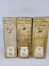 Load image into Gallery viewer, Concionum Ioannis Osorii Societatis Iesu, 1594-1595. Volumes 1-3