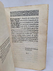Concionum Ioannis Osorii Societatis Iesu, 1594-1595. Volumes 1-3