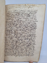 Load image into Gallery viewer, Theology Manuscript on the Gospel, 1605