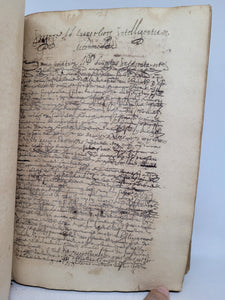 Theology Manuscript on the Gospel, 1605