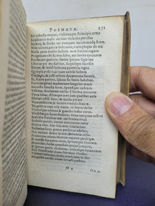 Poematum Editio Nova Priore Castigatior et Altera Parte Auctior Cum Privilegio, 1631