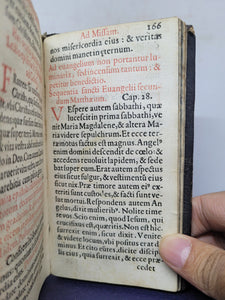 Officium Hebdomadae Sanctae, Secundum Curiam Romanam: ad Missalis, et Breviarii reformatorum rationem, 1587