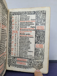 Officium Beatissime Virginis Marie cum li officii ordinati de ciaschun tempore, 1523