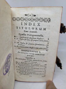 Philosophia ad mentem angelici doctoris divi Thomae Aquinatis, 1714