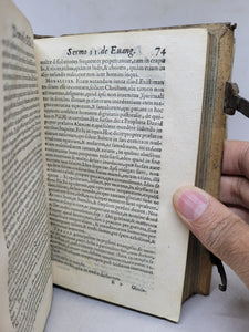 Sermonum Dominicalium ex Epistolis et Evangeliis Totius Anni; With: Sermonum ad Sacros Evangeliorum Sensus Explicandos. Pars aestivalis and hyemalis. Pars Quadragesimalis. 1591-1592