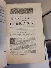 Load image into Gallery viewer, The English, Scotch and Irish Historical Libraries, 1736