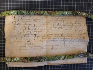 Papal Bull of Pope Pius VI, January 27, 1786. Manuscript on Parchment
