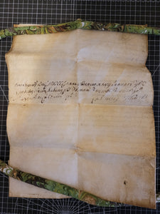Papal Bull of Pope Pius VI, January 27, 1786. Manuscript on Parchment