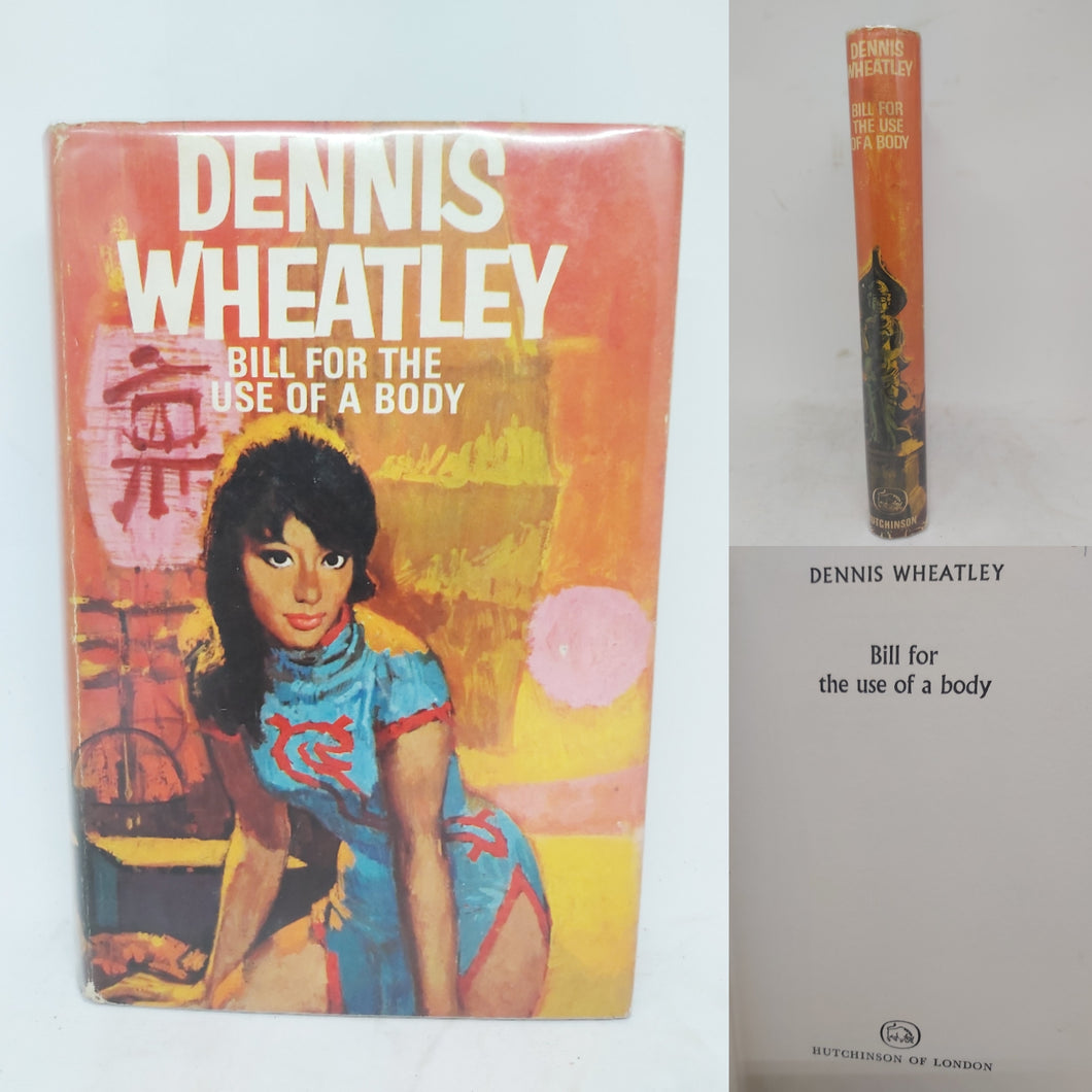 Bill for the Use of a Body, 1964. First Edition