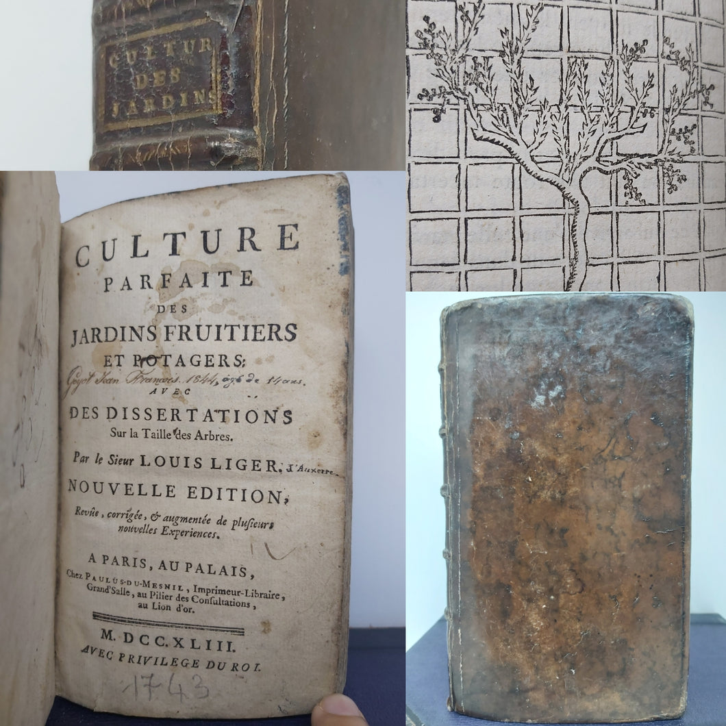 Culture Parfaite Des Jardins Fruitiers Et Potagers: Avec Des Dissertations Sur la taille des Arbes, 1743