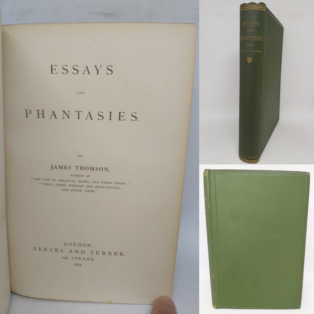 Essays and phantasies, 1881