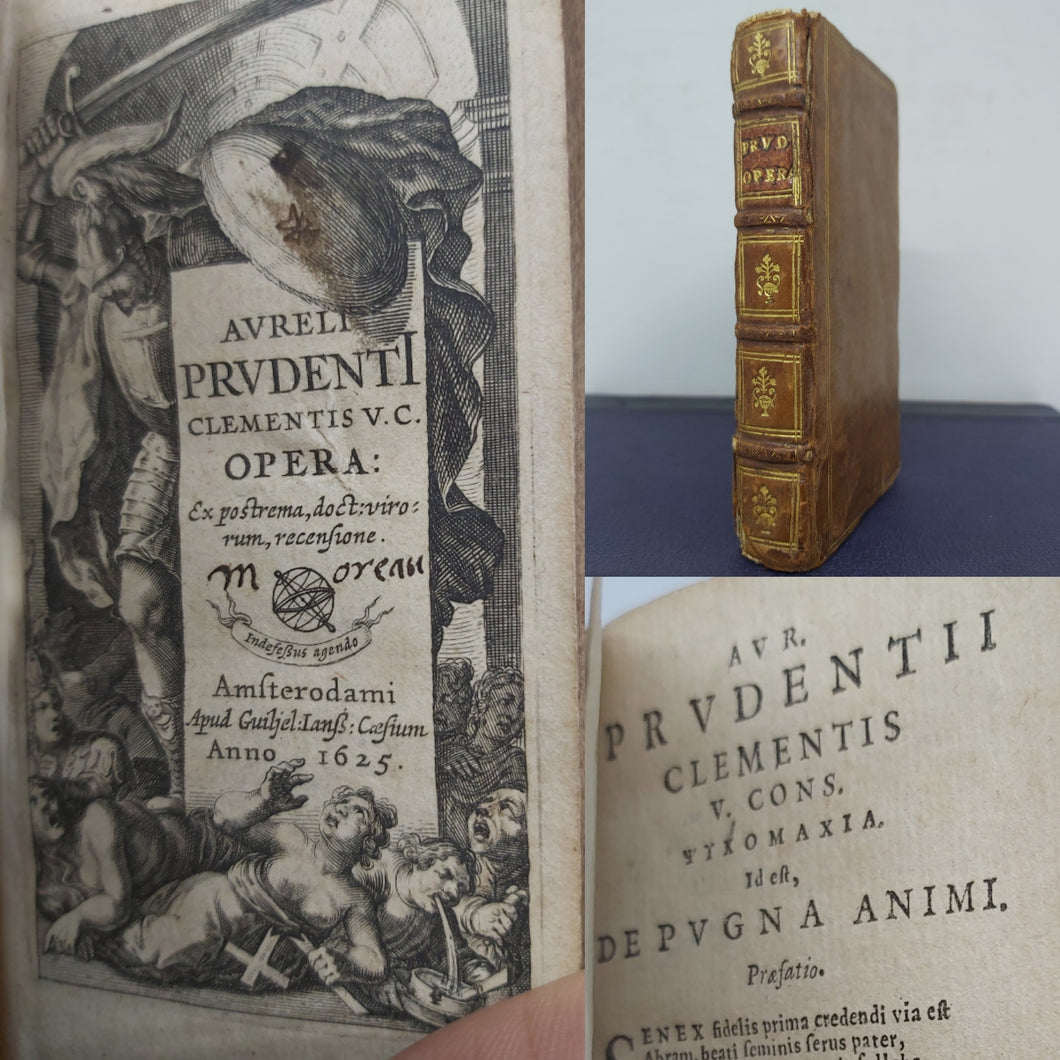 Aureli Prudenti Clementis V.C. opera: ex postrema doct. virorum recensione, 1625