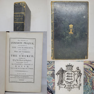 The Book of Common Prayer; together with the Psalter, or Psalms of David; Bound with; The Whole Book of Psalms, Collected Into English Metre; Bound with; A New Version of the Psalms of David, 1791/1793/1794